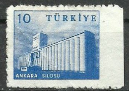 Turkey; 1959 Pictorial Postage Stamp 10 K. ERROR "Imperforate Edge" - Neufs