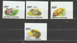 Burundi 2011 Frogs / Les Grenouilles Imperforate/ND MNH/** - Altri & Non Classificati