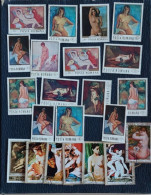 ART - Stamp Collection Incl Picasso Etc. - Verzamelingen (zonder Album)