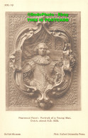 R418619 XXI. 13. Pearwood Panel. Portrait Of A Young Man. Dutch About A. D. 1620 - Monde
