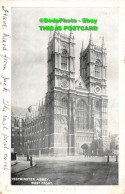 R419032 Westminster Abbey. West Front - Monde