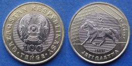 KAZAKHSTAN - 100 Tenge 2020 "Juirik At" KM# 488 Independent Republic (1991) - Edelweiss Coins - Kazachstan