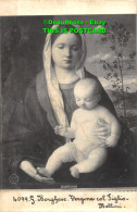 R418624 4099. G. Borghese. Vergine Col Figlio. Bellini. E. P. C. Roma. Fotorapid - Monde
