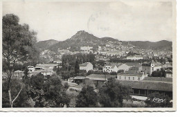 (83) HYERES LES PALMIERS Vue Générale La Gare Oblitéré A Hyéres   Timbre Marianne 5f Et 8f (Var ) - Hyeres