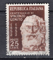 Y3453 - ITALIA Ss N°704 - ITALIE Yv N°641 - 1946-60: Oblitérés