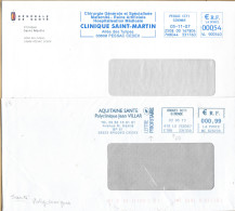 EMA Nelle Aquitaine Bruges CCT1 2013 Et Pessac CCT1 2007 " Polyclinique..... - EMA (Print Machine)