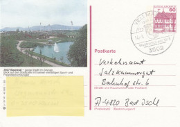 Deutschland. Bildpostkarte 3507 Baunatal - Stadt Im Grünen, Wertstempel 60 Pfg. Burgen Und Schlösser, Serie "p" - Cartes Postales Illustrées - Oblitérées