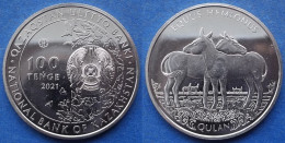 KAZAKHSTAN - 100 Tenge 2021 "Qulan" Independent Republic (1991) - Edelweiss Coins - Kazakhstan