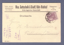 Weimar Firma Postkarte -  (CG13110-269) - Briefe U. Dokumente
