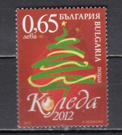 Bulgaria 2012 - Christmas, Mi-Nr. 5071, MNH** - Unused Stamps