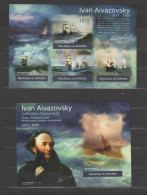 Burundi 2012 Ivan Alvazovsky (painter) Sailingships/voiliers S/S Imperforate/ND MNH/** - Altri & Non Classificati