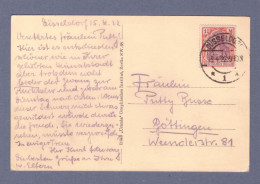 Weimar INFLA AK (Hotel Bristol, Düsseldorf ) Postkarte - Düsseldorf 15.4.22  (CG13110-270) - Cartas & Documentos