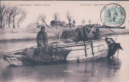 Chine, Petits Métiers, Pêcheurs Chinois,Timbre Et Cachet Postes Françaises (6) - Chine