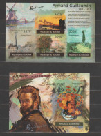 Burundi 2012 Armand Guillaumain (painter/peintre) S/S ND/Imperforate MNH/** - Blocks & Sheetlets