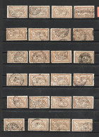 France Type Merson  80 Timbres Du 50 C - 1900-27 Merson