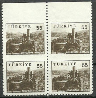 Turkey; 1959 Pictorial Postage Stamp 55 K. ERROR "Partially Imperf." - Ongebruikt