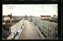 AK Vöcklabruck, Strassenpartie Am Stadtplatz  - Autres & Non Classés