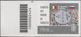 Italia 2024 Caduta Del Muro Di Gorizia - Codici A Barre