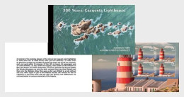 Alderney 2024 300 Years Casquets Lighthouse Lighthouses Limited Edition Booklet With Special Block's MNH - Vuurtorens