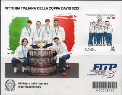 Italia 2024 Coppa Davis Foglietto Nuovo Perfetto - Hojas Bloque