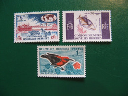 NOUVELLES HEBRIDES POSTE ORDINAIRE N° 239/241 TIMBRES NEUFS** LUXE COTE 7,50 EUROS - Unused Stamps