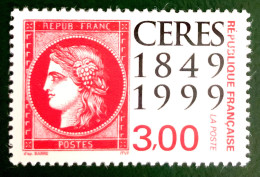 1999 FRANCE N 3212 - CÉRÈS 1849-1999 RÉPUBLIQUE FRANÇ - NEUF** - Unused Stamps