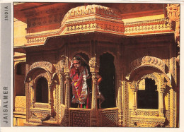 INDE -  Jaisalmer Fort - Animé - The Fort Was Founded By Maharawal Jaisal In 1156 A D - Vue Générale - Carte Postale - Indien