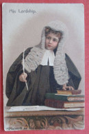 “His Lordship” Boy Dressed As Judge  Ref 6410 - Otros & Sin Clasificación