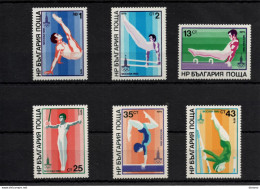 BULGARIE 1979 JEUX OLYMPIQUES DE MOSCOU Yvert 2477-2482, Michel 2800-2805 NEUF** MNH Cote 10 Euros - Unused Stamps