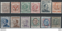 1912-15 Libia Ordinaria 12v. MNH Sassone N. 1/12 - Andere & Zonder Classificatie