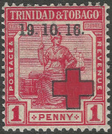 Trinidad & Tobago. 1916 War Tax. 1d MNH SG 175. M5073 - Trindad & Tobago (...-1961)