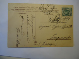 ITALY POSTCARDS ROSES  1923 POSTMARK AND STAMPS FIRENZE - Otros & Sin Clasificación