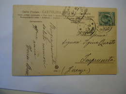 ITALY POSTCARDS ROSES  1923 POSTMARK AND STAMPS FIRENZE - Other & Unclassified