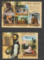 Burundi 2012 Frédéric Bazille (painter/peintre)  S/S MNH/** - Other & Unclassified