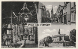 4178 KEVELAER, Klarisssenkirche, Hauptstrasse, Lichterprozession.... 1957 - Kevelaer