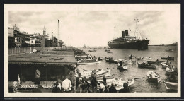 CPA Port-Said, Arrival Of A Steamer  - Other & Unclassified