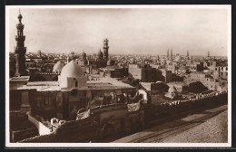CPA Cairo, Blue Mosque And General View  - Sonstige & Ohne Zuordnung