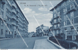 Au267 Cartolina Fiume Via M.buonarotti E Via Belvedere  Croazia - Sonstige & Ohne Zuordnung