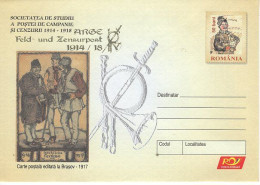 ROMANIA 080y2005: Censored Mail Study Chapter, Unused Prepaid Postal Stationery Cover - Registered Shipping! - Enteros Postales