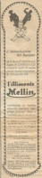 MELLIN L'alimentazione Del Bambino - Pubblicit� 1926 - Advertising - Publicités
