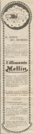 MELLIN Il Sonno Del Bambino - Pubblicit� 1925 - Advertising - Publicités