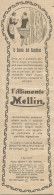 MELLIN Il Sonno Del Bambino - Pubblicit� 1926 - Advertising - Publicités