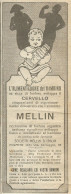 MELLIN L'alimentazione Del Bambino - Pubblicit� 1925 - Advertising - Publicités