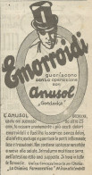 Emorroidi Guariscono Con Anusol Goedecke - Pubblicit� 1925 - Advertising - Publicités