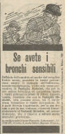 Pectoral Richelet Per Bronchi Sensibili - Pubblicit� 1926 - Advertising - Advertising