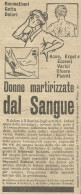 Depuratif Richelet - Donne Martirizzate - Pubblicit� 1926 - Advertising - Advertising