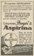 ASPIRINA - Numerose Falsificazioni - Pubblicit� 1926 - Advertising - Advertising