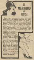 Saltrati Rodell - Il Martirio Dei Piedi - Pubblicit� 1926 - Advertising - Advertising