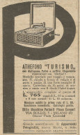 Macchine Parlanti ATHEFONO Turismo - Pubblicit� 1926 - Advertising - Advertising