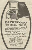 Pathefono Novo Musical E SMART - Pubblicit� 1926 - Advertising - Advertising